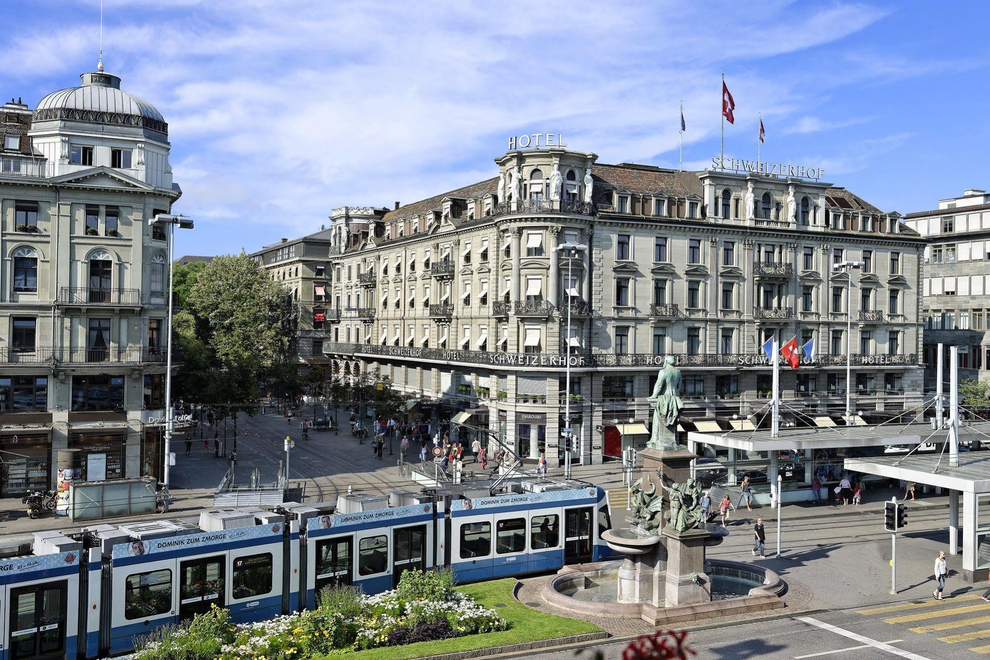 Hotel Schweizerhof Zurich Bagian luar foto